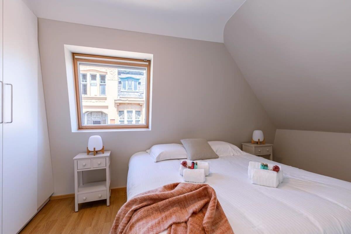 Huswell - Centrally Located Apartment With Sunny Terrace Oostende Buitenkant foto