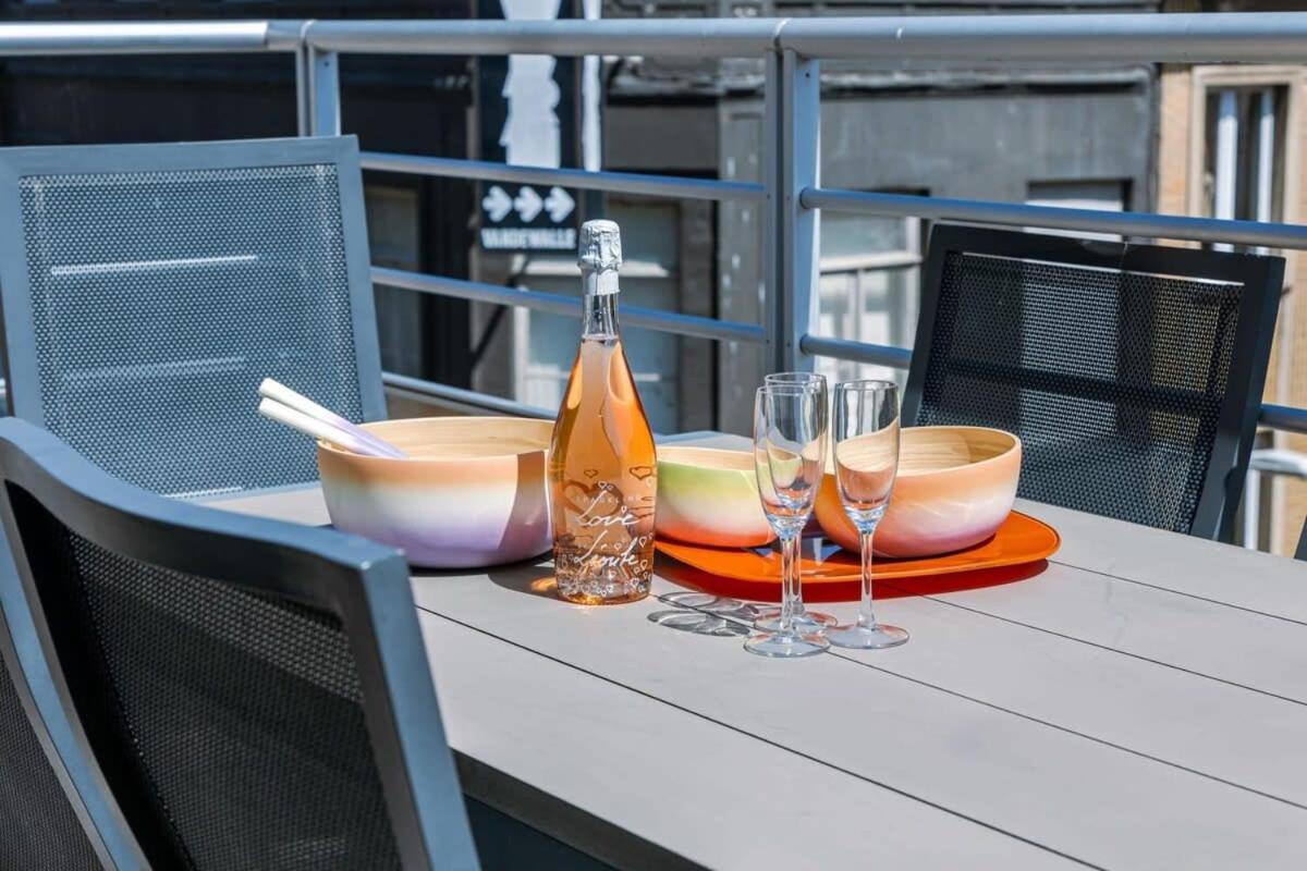 Huswell - Centrally Located Apartment With Sunny Terrace Oostende Buitenkant foto